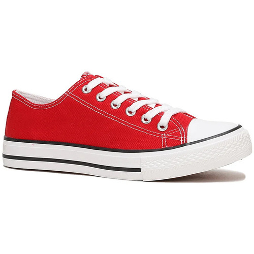 Sapatos Mulher Sapatilhas La Modeuse 13215_P29838 Vermelho