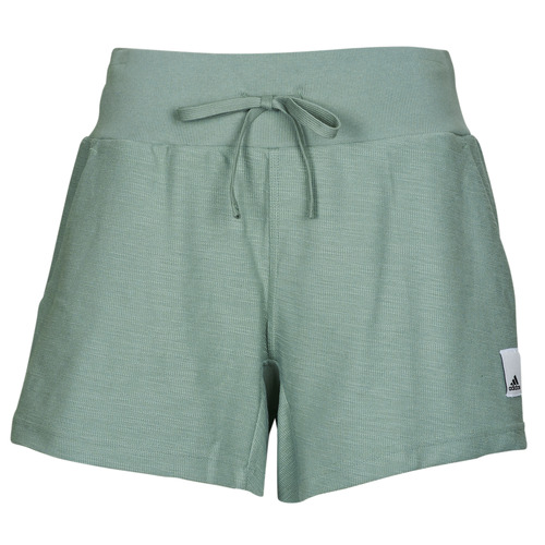 Textil Mulher Shorts / Bermudas womens adidas Sportswear LNG LSHO Verde