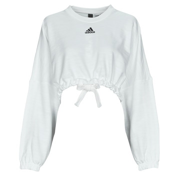 Textil Mulher Sweats Adidas Sportswear DANCE SWT Branco