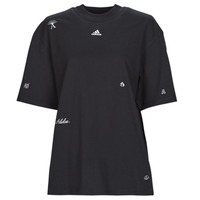 Textil Mulher T-Shirt mangas curtas Adidas Sportswear BLUV Q1 BF T Preto