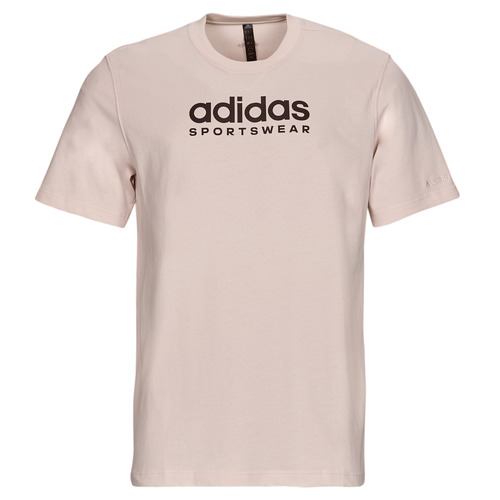 Textil Homem T-Shirt mangas curtas player Adidas Sportswear ALL SZN G T Bege