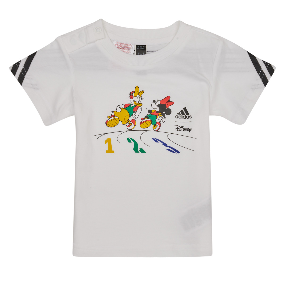 Textil Criança T-Shirt mangas curtas Adidas Sportswear I DY MM T Branco