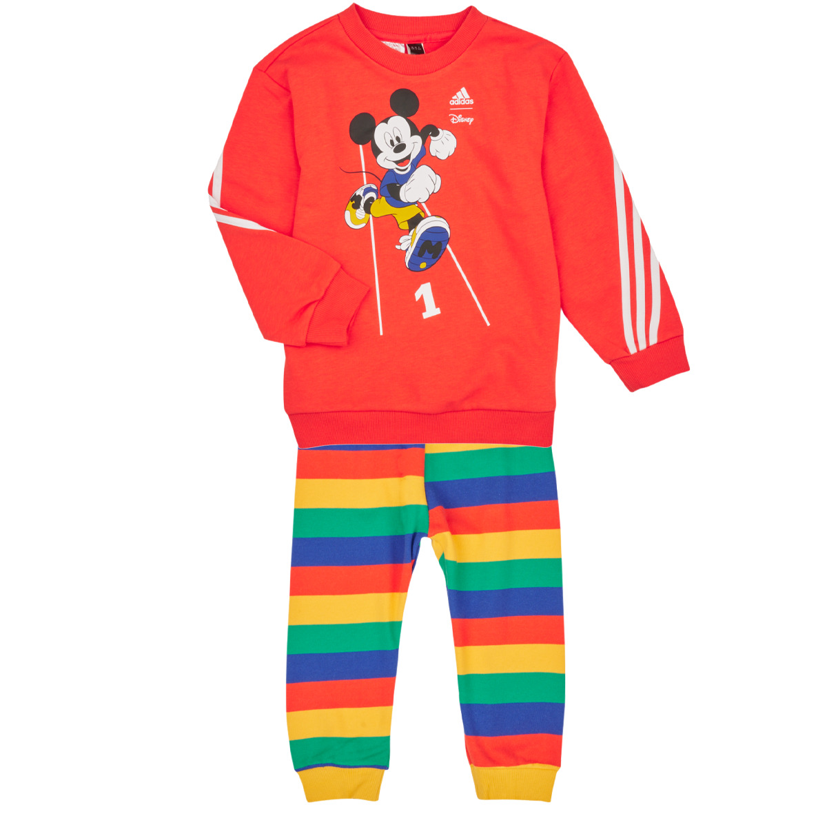 Textil Criança Pijamas / Camisas de dormir Adidas suits Sportswear I DY MM JOG Vermelho