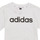 Textil Criança T-Shirt mangas curtas Adidas Sportswear puro LK LIN CO TEE Branco