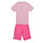 Textil Rapariga Conjunto Adidas Sportswear LK BL CO T SET Rosa / Claro