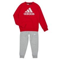 Textil Criança Todos os fatos de treino Adidas Sportswear LK BOS JOG FL Vermelho