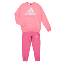Textil Rapariga Todos os fatos de treino Adidas Sportswear LK BOS JOG FL Rosa