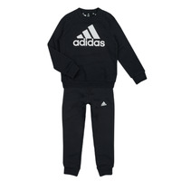 Textil Criança Todos os fatos de treino Adidas Sportswear LK BOS JOG FT Preto