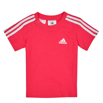 Textil Criança T-Shirt mangas curtas Adidas Sportswear IB 3S TSHIRT Rosa