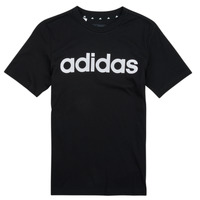 Textil Criança T-Shirt mangas curtas Adidas Sportswear LIN TEE Preto