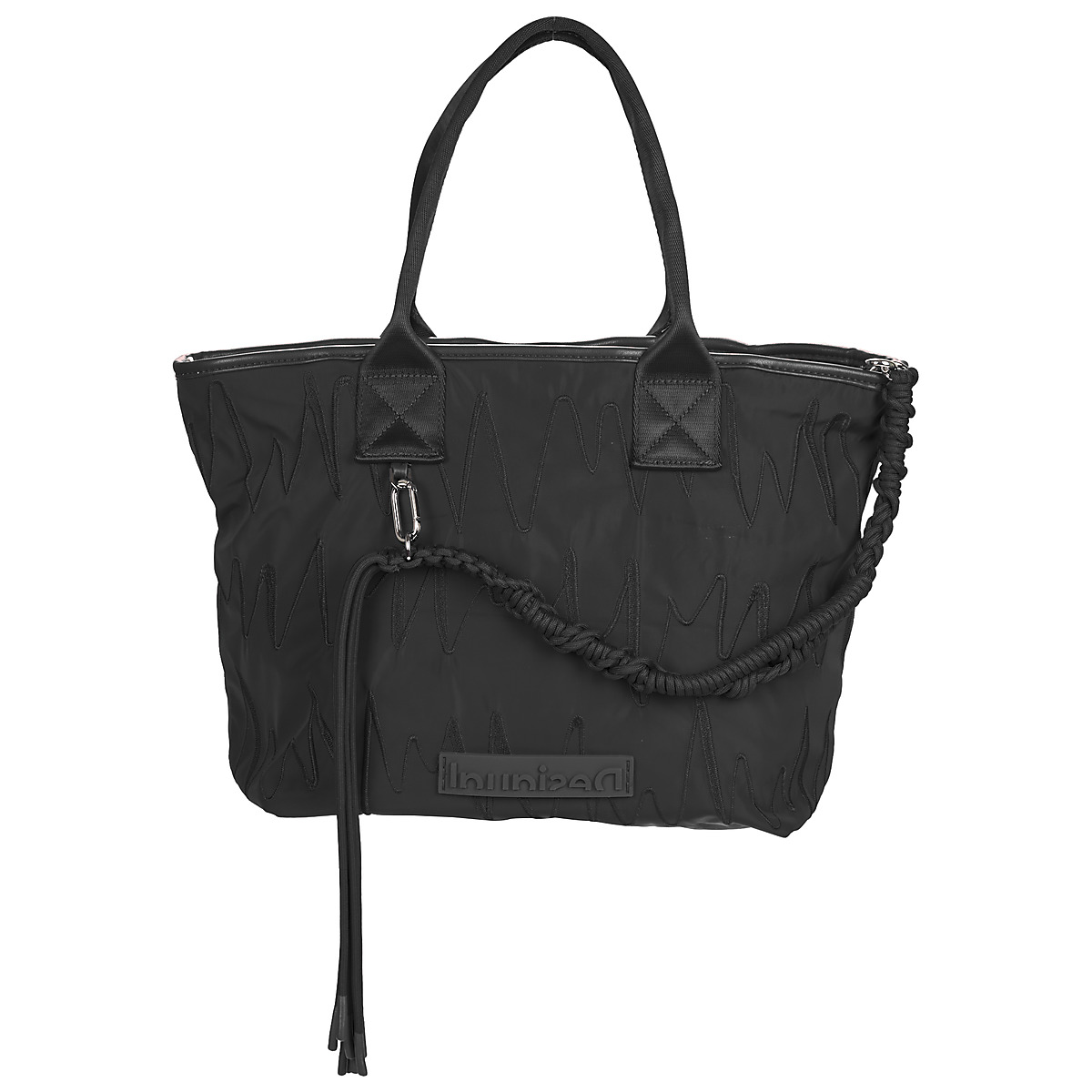 Malas Mulher Pre owned GG Canvas Charmy Shoulder Bag Synthetic BAG_B-BOLIS_PRAVIA Preto