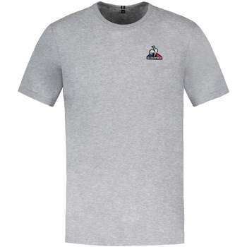 Textil Homem Tusty logo-print cotton T-shirt Le Coq Sportif Nylon Zip Jacket Cinza