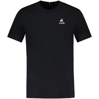 Textil Homem Tusty logo-print cotton T-shirt Le Coq Sportif Nylon Zip Jacket Preto