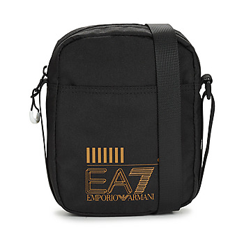 Emporio Armani EA7 TRAIN CORE U POUCH BAG SMALL A - MAN'S POUCH BAG Preto /  Ouro - Entrega gratuita