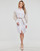 Textil Mulher Vestidos curtos Armani Exchange 3RYA22 Bege / Branco