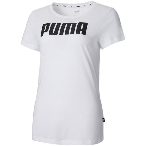 Textil Mulher T-shirts e Pólos Puma  Branco