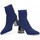 Sapatos Mulher Botins Ideal Shoes 68237 Azul