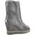 Sapatos Mulher Botins Mou FRENCH TOE WEDGE SHORT Cinza