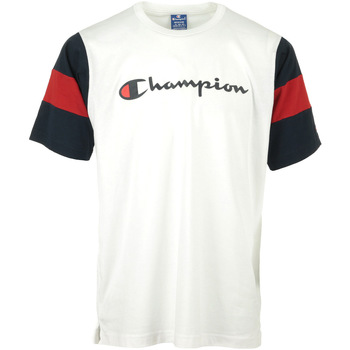 Textil Homem Raso: 0 cm Champion Crewneck T-Shirt Branco