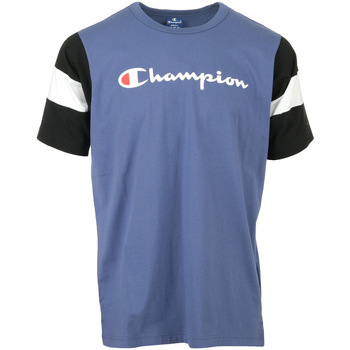 Textil Homem e todas as nossas promoções em exclusividade Champion Crewneck T-Shirt Azul