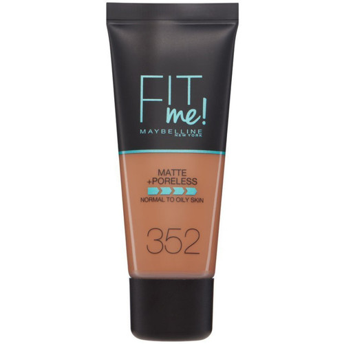 beleza Mulher Base rosto Maybelline New York Fit Me Matte & Poreless Foundation - 352 Cacao Bege
