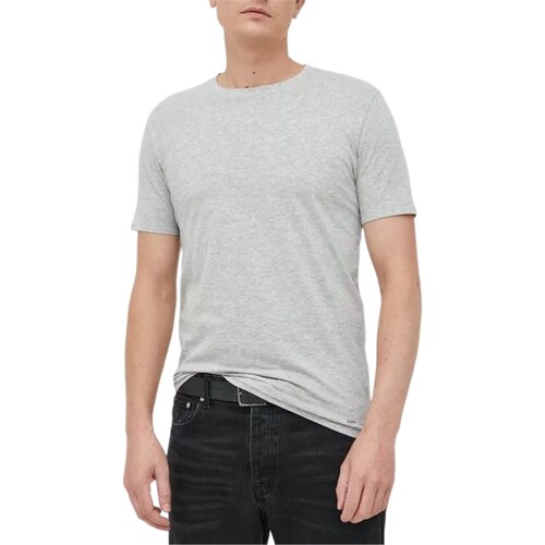 Textil Homem T-Shirt mangas curtas Raso: 0 cm 6F22C10023 Cinza