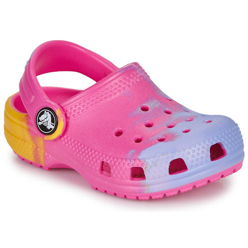 Sapatos Tamancos Crocs for CLASSIC OMBRE CLOG KIDS Violeta / Azul / Amarelo