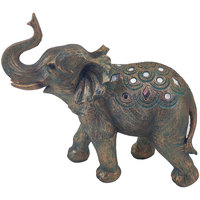 Casa Estatuetas Signes Grimalt Figura De Elefante Cinza