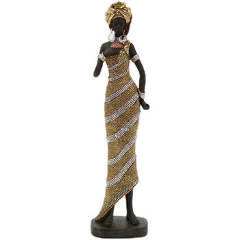 Casa Estatuetas Signes Grimalt Figura Mulher Africana Ouro