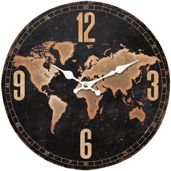 Casa Relógios Signes Grimalt Relógio De Parede Mundial Preto