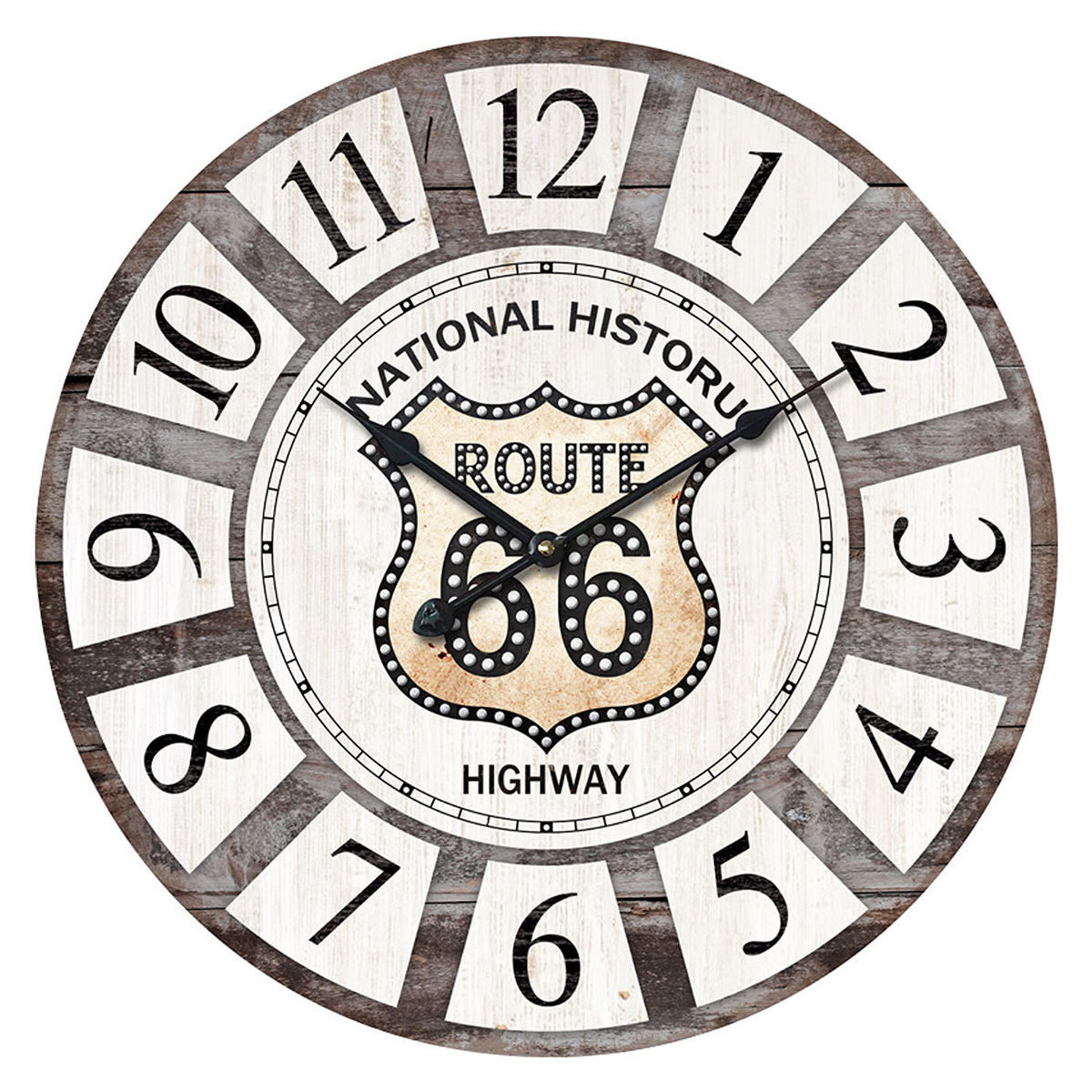 Casa Relógios Signes Grimalt Rota 66 Relógio De Parede Cinza