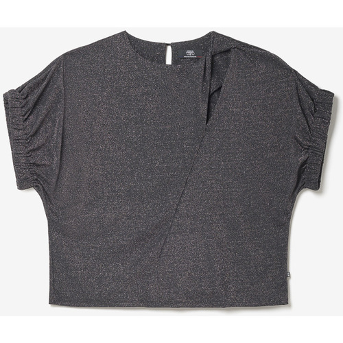 Textil Mulher T-shirts e Pólos nemen twist smock jacket nmn e20182 1 120 grey tie dye T-shirt WINSLET Preto