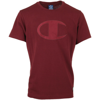 Textil Homem Raso: 0 cm Champion Crewneck T-Shirt Vermelho
