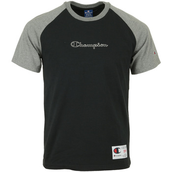 Textil Homem Raso: 0 cm Champion Crewneck T-Shirt Preto