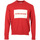 Textil Homem camisolas Calvin Klein Jeans Institutional Box Sweater Vermelho