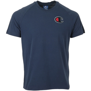 Textil Homem Raso: 0 cm Champion Crewneck T-shirt Azul