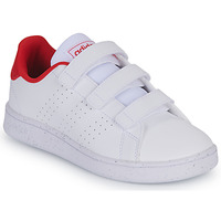 Sapatos Criança Sapatilhas Adidas Sportswear ADVANTAGE CF C Branco / Vermelho