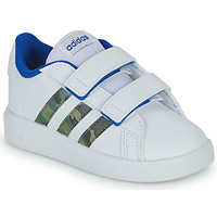 Sapatos Rapaz Sapatilhas horns adidas Sportswear GRAND COURT 2.0 CF Branco / Azul / Camuflagem
