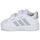 Sapatos Rapariga Sapatilhas cart Adidas Sportswear GRAND COURT 2.0 CF Branco / Prateado