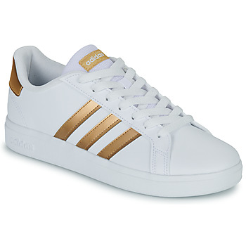 Sapatos Rapariga Sapatilhas Adidas Sportswear GRAND COURT 2.0 K Branco / Ouro