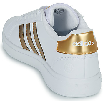 Adidas Sportswear GRAND COURT 2.0 K Branco / Ouro
