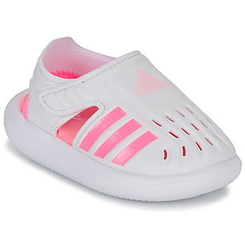 Sapatos Rapariga Sandálias Adidas Sportswear WATER SANDAL I Branco / Rosa