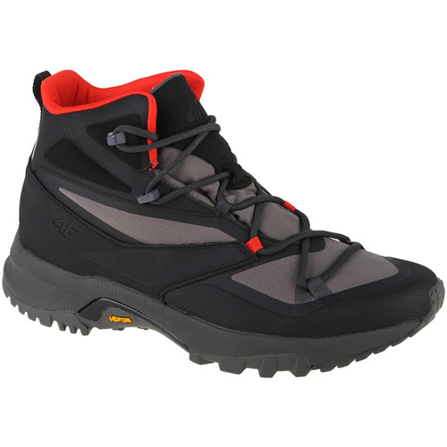 Sapatos Homem Sapatilhas de cano-alto 4F Dust Trekking Boots Cinza