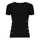 Textil Mulher T-Shirt mangas curtas Emporio Armani EA7 3RTT08-TJDZZ Preto / Ouro