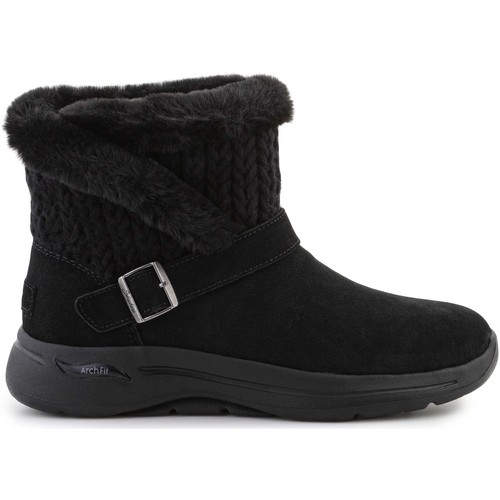 Skechers Go Walk Arch Fit Boot True Embrace 144422-BBK Preto