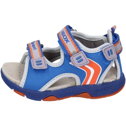 Sapatos Rapaz Sandálias Geox BD53 B SAND.MULTY Azul