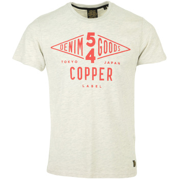 Textil Homem T-Shirt mangas curtas Superdry Copper Label Tee Cinza