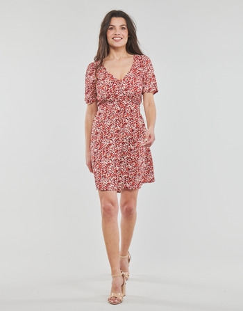 Kaporal GANNI floral-print elasticated-waist dress