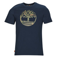 Textil Homem T-Shirt mangas curtas Timberland SS Tree Logo Seasonal Camo Tee Marinho