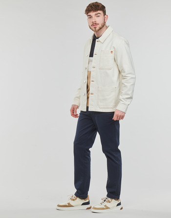 Timberland Work For The Future - Cotton Hemp Denim Chore Jacket Branco